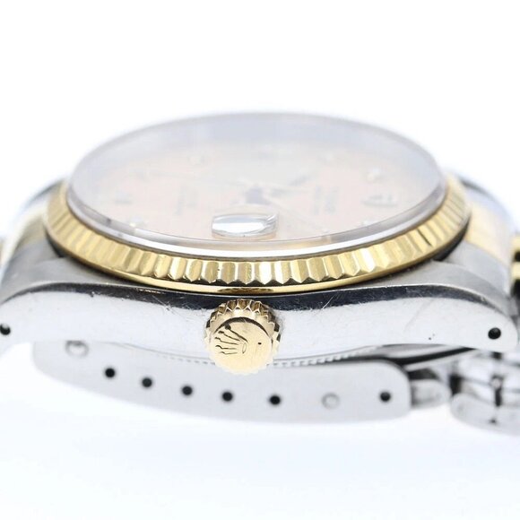 TUDOR Prince Oyster Date 72033 10P diamond cal.2824-2 Automatic Boy's - Picture 13 of 14